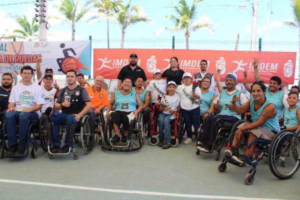 Inauguran Torneo Estatal de Basquetbol en Silla de Ruedas
