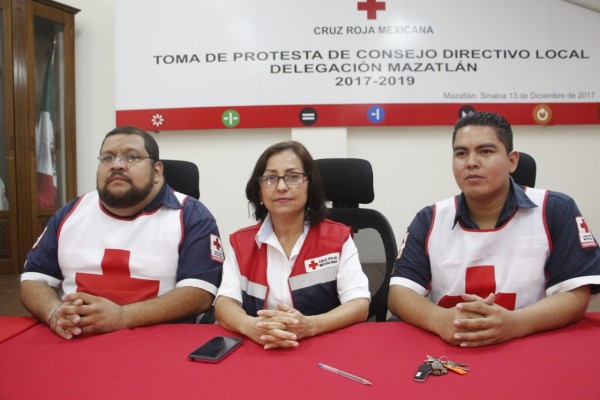 Cruz Roja en Mazatlán recolectará víveres para damnificados del centro y norte de Sinaloa