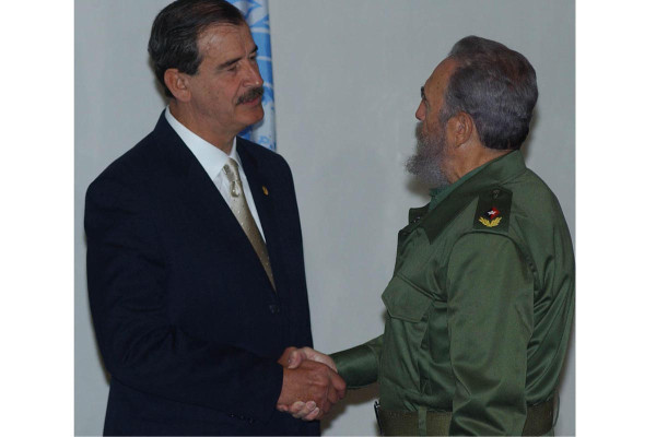 ‘Comió y se nos fue’: Fox sobre muerte de Fidel Castro