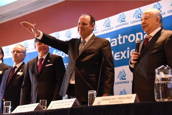 Reeligen a Gustavo de Hoyos Walter como presidente nacional de Coparmex