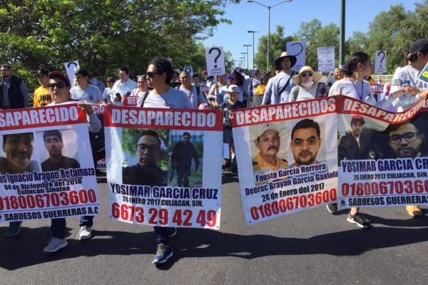 En comparecencia, destinan funcionarios de seguridad solo 1:29 minutos a problema de desapariciones en Sinaloa