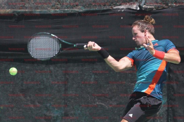 Regresa Aitor Aramburú con sed de revancha al Torneo de Tenis Nancy Grimes de Semana Santa 2017