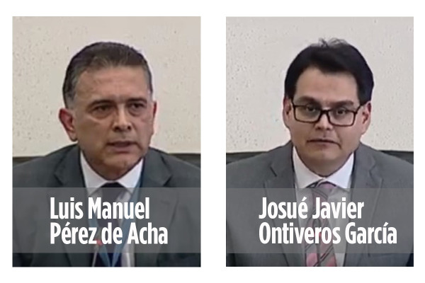 Pérez de Acha y Ontiveros García, sinaloenses que buscan encabezar Fiscalía General, comparecen ante senadores