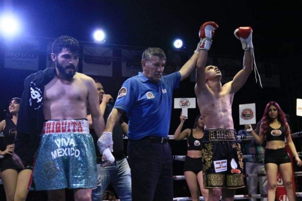 Culiacanense Rodolfo Bustamante triunfa en Estrellas del Knock Out
