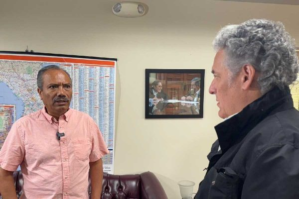 $!Don Martín González, padre de dos jóvenes mexicanos detenidos y llevados a Alligator Alcatraz.