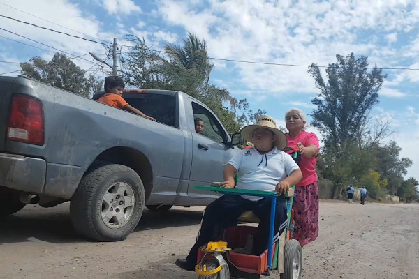 El duro camino de Lucía