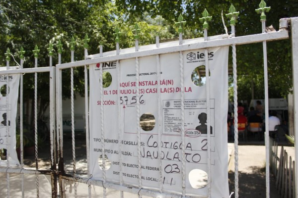 Se instalan en Sinaloa 4 mil 841 casillas; hubo fallas en el registro