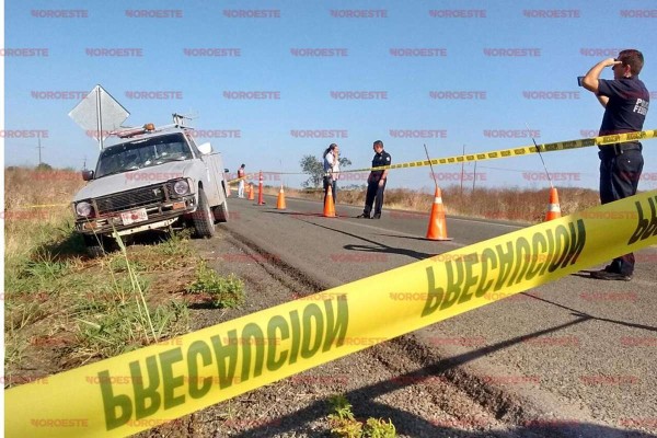 Asesinan a un hombre sobre carretera en Mocorito