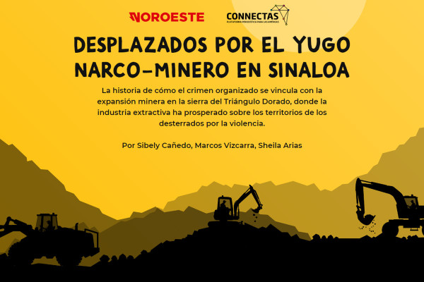 Desplazados por el yugo narco-minero en Sinaloa