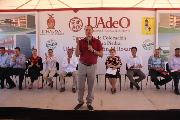 Quirino buscará 12 millones de pesos para plantel de UAdeO en Rosario