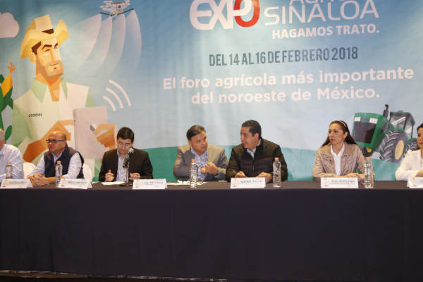 Anuncian la edición 28 de Expo Agro Sinaloa a realizarse del 14 al 16 de febrero.