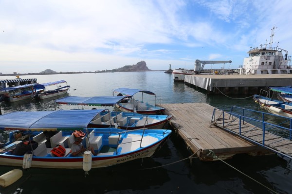 En Mazatlán, embarcaderos a la Isla de la Piedra se quedan sin turismo