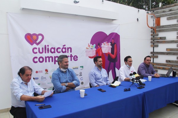 Busca colectivo Culiacán Comparte llevar ayuda a los necesitados en la contingencia