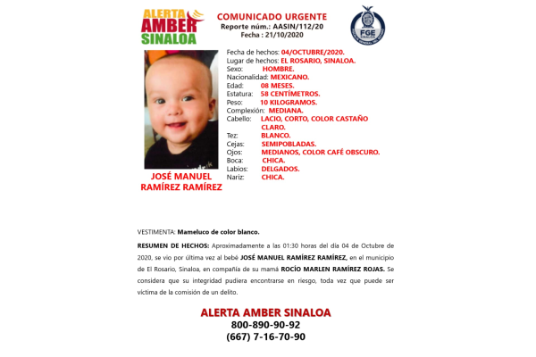 Desaparecen en Rosario una joven madre y su bebé de 8 meses