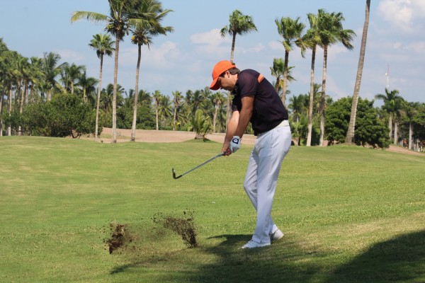 Steven Trucios Olalde en acción.