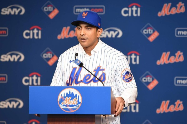 Luis Rojas se muestra positivo al llegar a Mets: (Foto: Twitter @Mets)