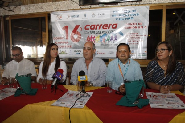 Invita el CIJ a correr contra las adicciones en Mazatlán