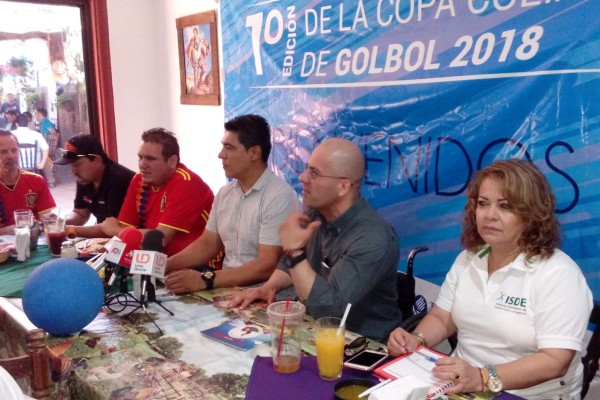 Anuncian primera copa de Golbol, en Culiacán