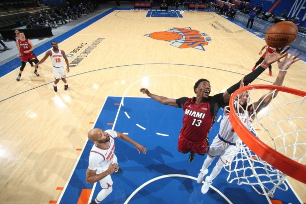 El Heat de Miami superó a los Knicks de Nueva York para obtener su segundo triunfo en fila.