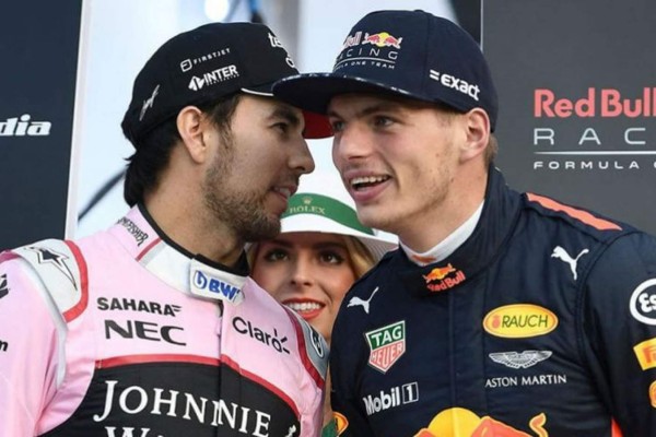 El mexicano Sergio Checo Pérez y Max Verstappen serán ahora compañeros en la Escudería Red Bull.