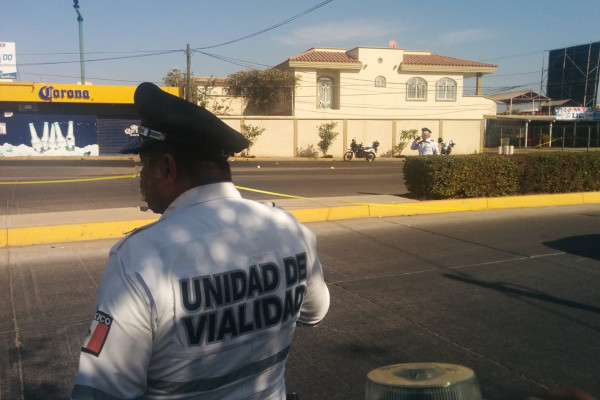 Disparan en retén de Tránsito en Culiacán; desconoce Seguridad Pública contra quién iba dirigida la agresión