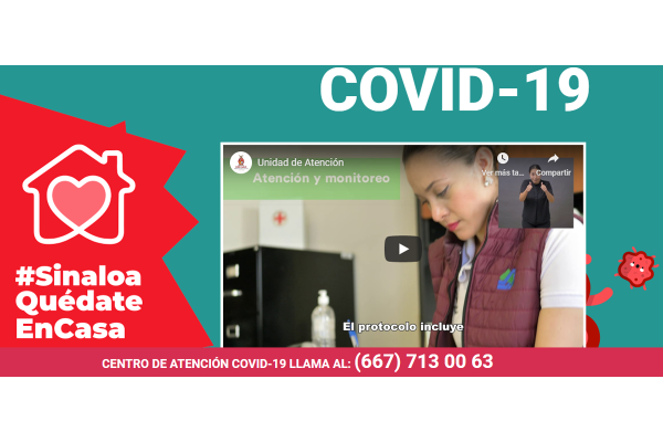 Habilitan página de Internet para informar sobre el Covid-19, en Sinaloa