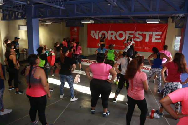 Noroeste se une a la Cruz Roja con Máster Class de Zumba, Fitness y Ritmos Latinos