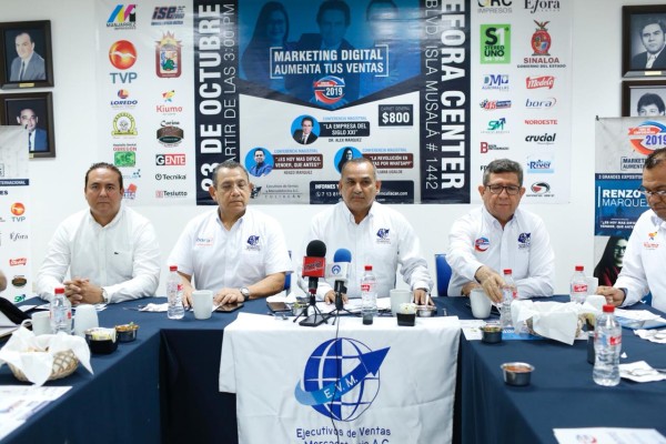 Ejecutivos de Ventas y Mercadotecnia celebrará su aniversario con foro de conferencias en Culiacán
