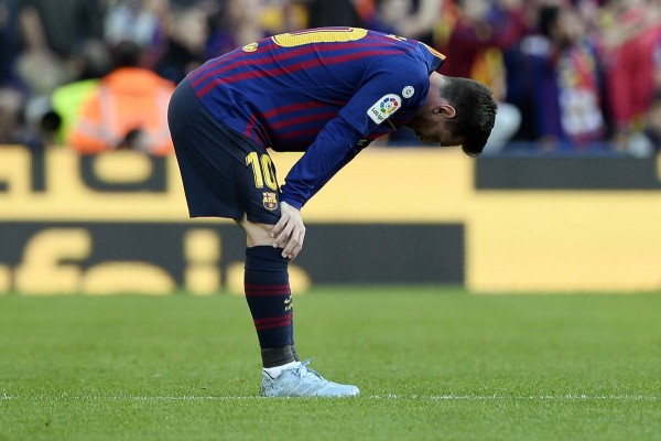 Lionel Messi marcó dos goles, peor no pudo evitar la derrota azulgrana.