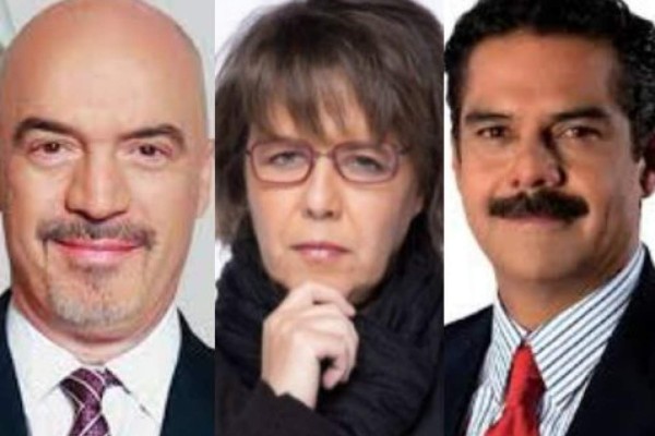 INE confirma a Carlos Puig, Javier Alatorre y Gabriela Warkentin como moderadores del tercer debate presidencial