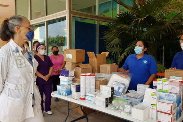 Ángeles Nocturnos entrega dotación de insumos al Hospital Pediátrico de Sinaloa