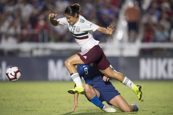 Las mexicanas fueron superadas por las campeonas del mundo.