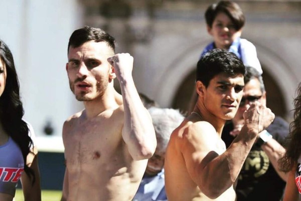 Omar Chávez (izq.) sabe del compromiso que tiene ante el argentino.