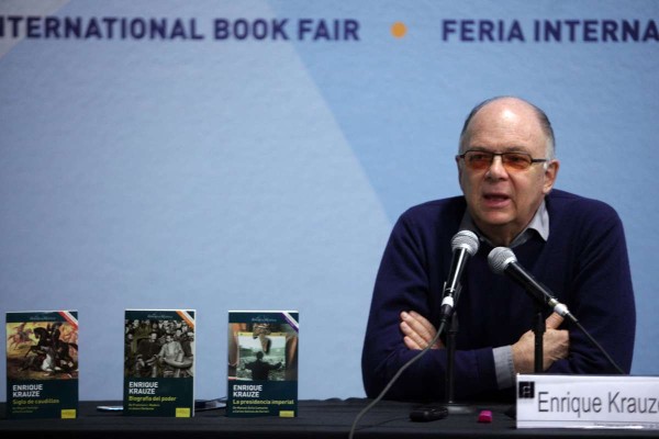 Enrique Krauze recibirá el Homenaje al Mérito Editorial
