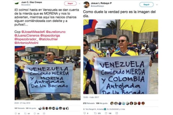 VERIFICADO 2018: Información de la elección en Colombia que se convirtió en tres noticias falsas sobre México