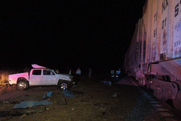 El accidente en El Walamo dejó un saldo de cinco personas fallecidas y una herida.