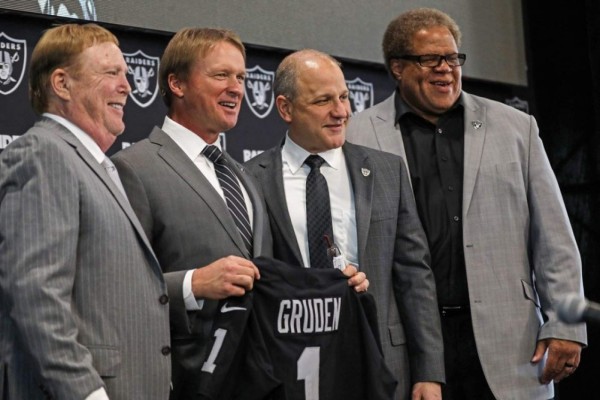 Haré todo lo posible por ganar con los Raiders: Jon Gruden