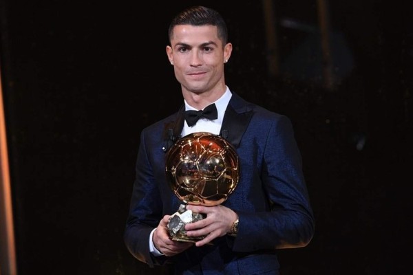 Cristiano Ronaldo conquista su quinto Balón de Oro