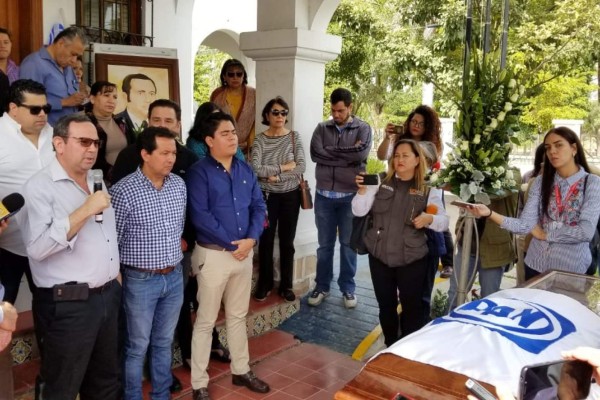 Realizan homenaje en el PAN a don Jorge del Rincón