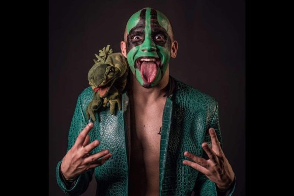Mr. Iguana tiene una carrera en ascenso dentro de la lucha libre