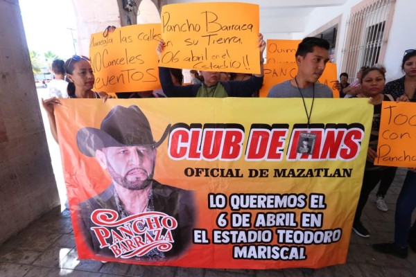 Alcalde de Mazatlán dice, ahora, que concierto de Pancho Barraza está en veremos