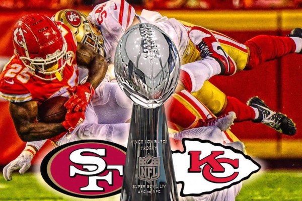 El Super Bowl se disputará entre 49 ers y los Chiefs.