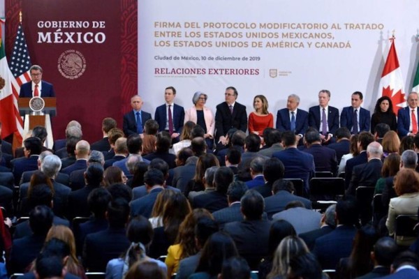 México, EU y Canadá firman los nuevos cambios del T-MEC; destacan rubro laboral y medioambiental