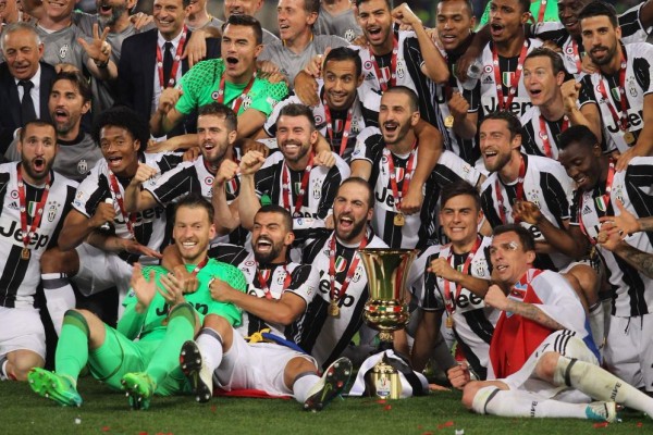 Juventus es campeón de Copa en Italia