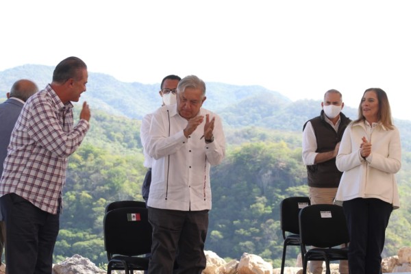 Fue una extraordinaria visita, dice Quirino sobe visita de AMLO al sur de Sinaloa