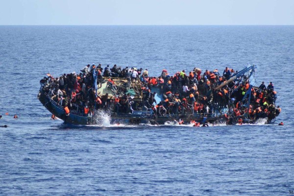 Más de 700 migrantes podrían haberse ahogado en los últimos días en aguas del mar Mediterráneo.