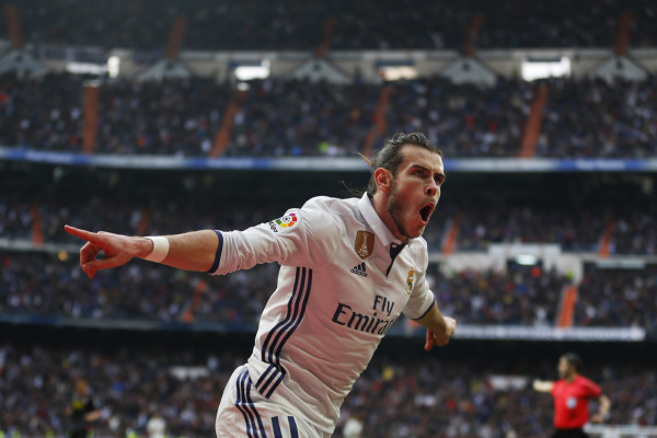Bale reaparece y marca en victoria del Real Madrid