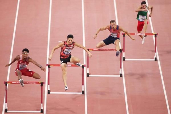Sinaloense Fernando Arodi Vega queda fuera de la final en Mundiales de Atletismo
