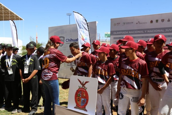 Trasciende Sinaloa con dos oros en beisbol de Olimpiada Nacional 2019