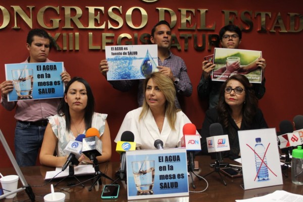 Obligará Congreso de Sinaloa a restaurantes, gimnasios y hoteles a dar agua purificada gratis a clientes